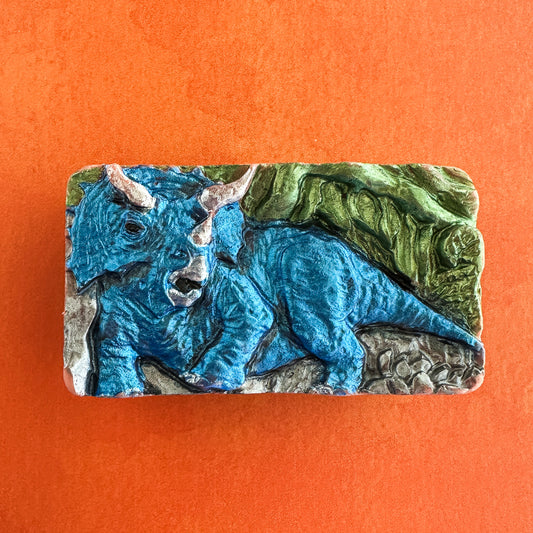 Triceratops Soap Bar