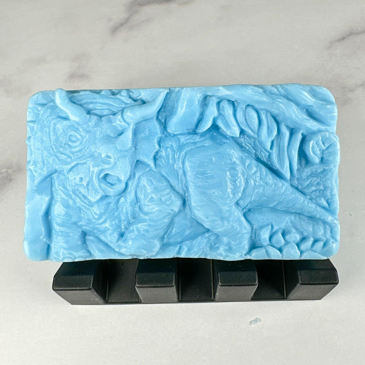 Triceratops Soap Bar - The Serpentry