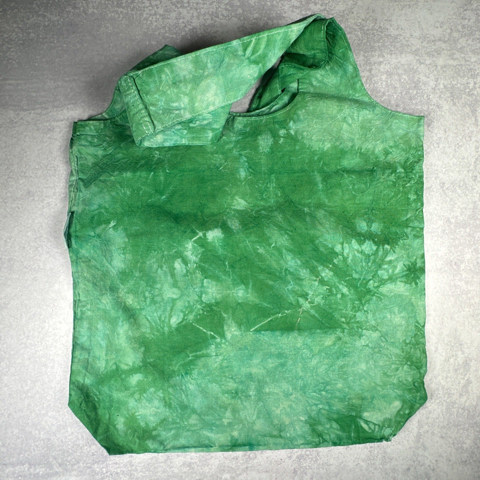 Green Tie-dye Jumping Spider Tote Bag - The Serpentry