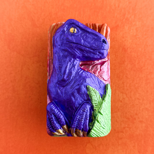 Velociraptor Soap Bar