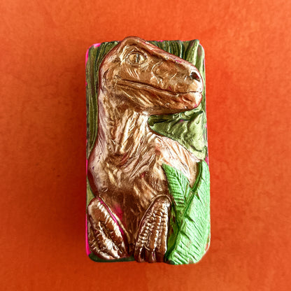 Velociraptor Soap Bar