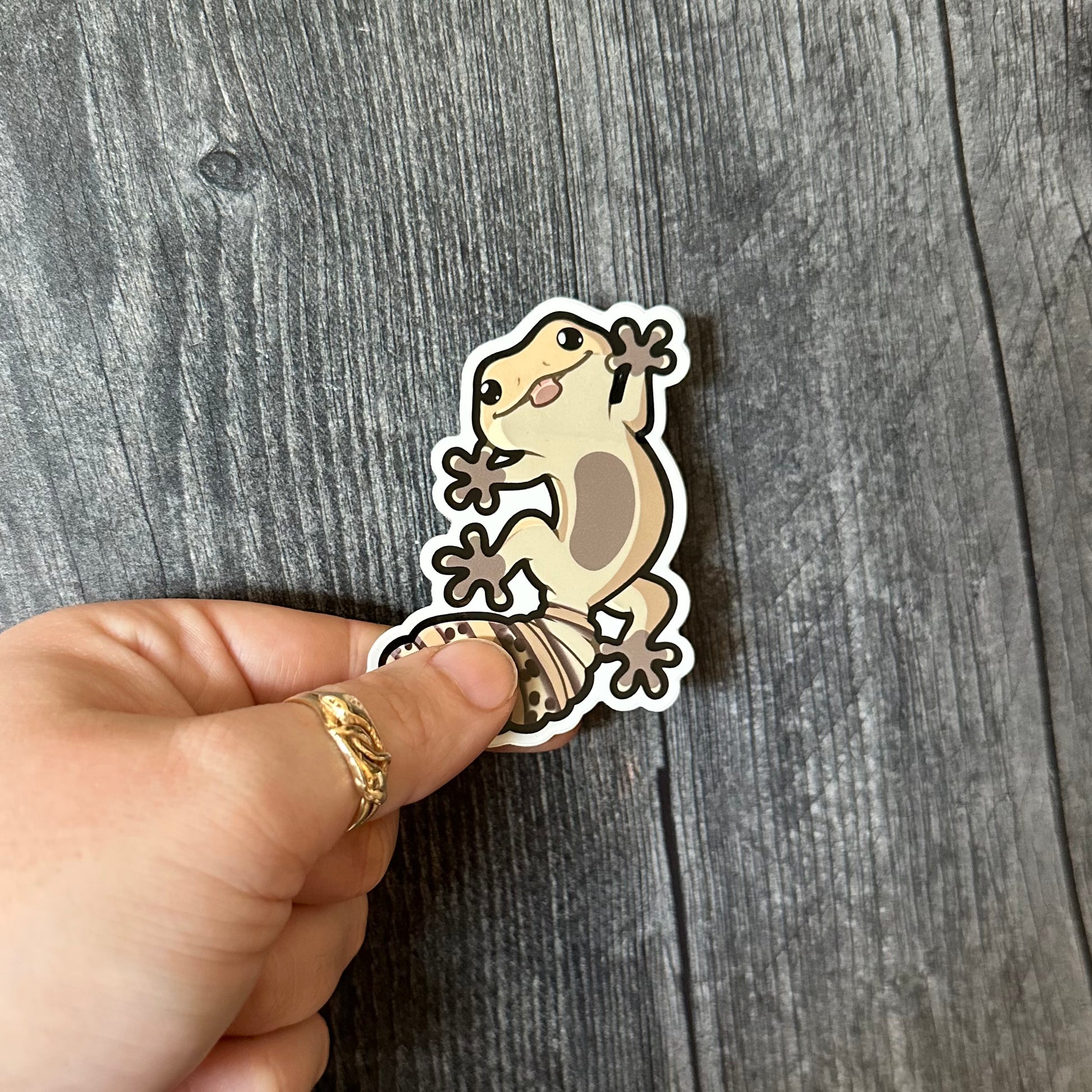 Leopard 2025 gecko keychain