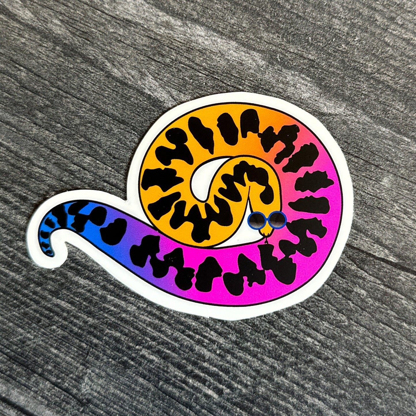 The Serpentry Logo Sticker | Funky Rough Scale Sand Boa - The Serpentry