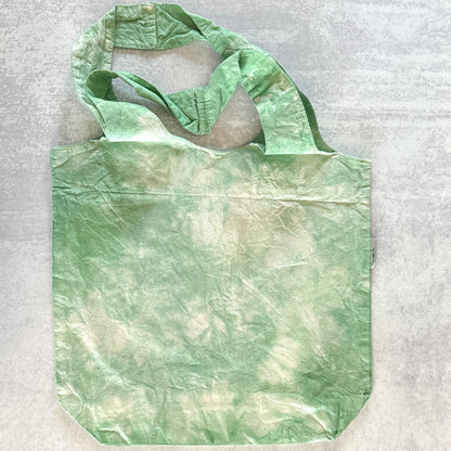 Green Tie-dye Parrot Tote Bag - The Serpentry